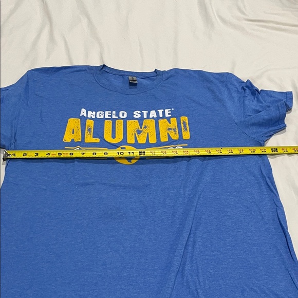 Angelo State Alumni Graphic Tee - Blue & Yellow - Picture 4 of 5